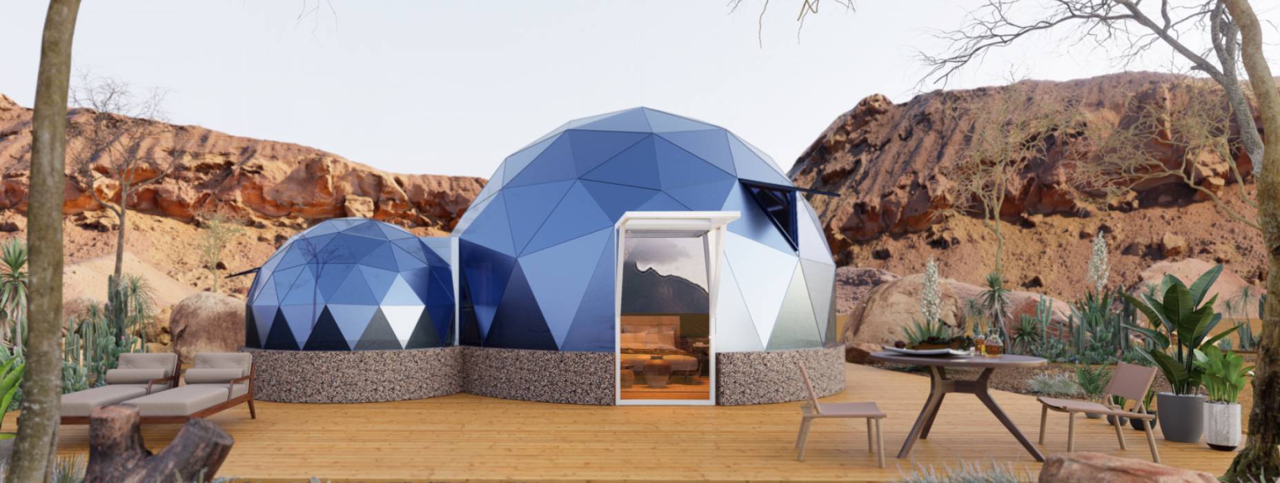 定西球形智能光伏玻璃星空房